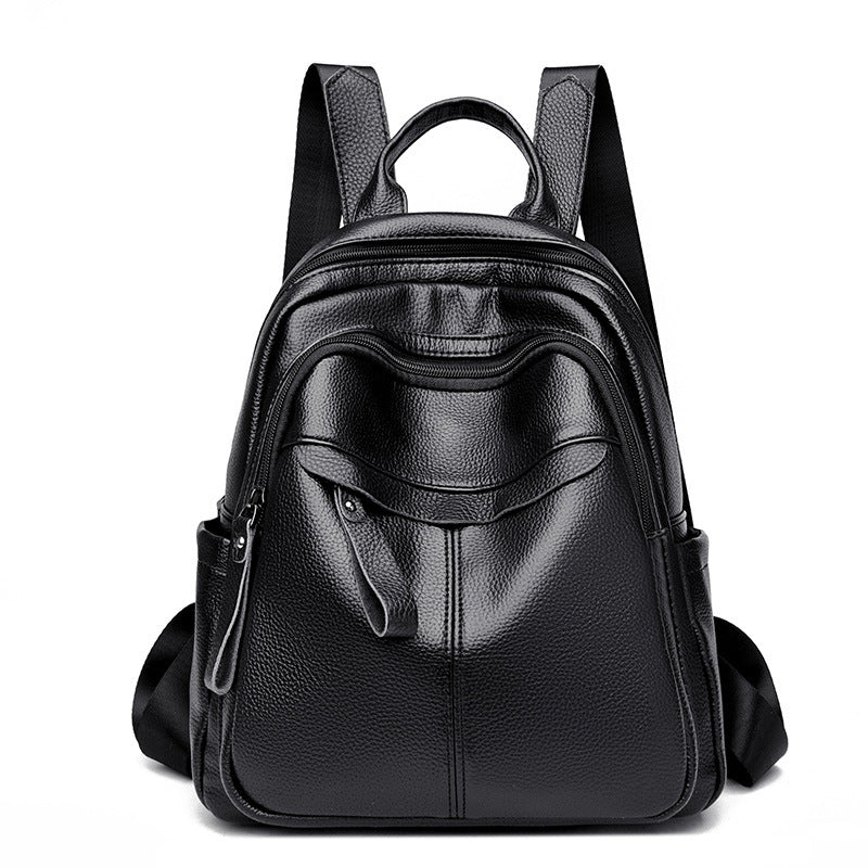 Multi-Compartment Textured Backpack Kalsten