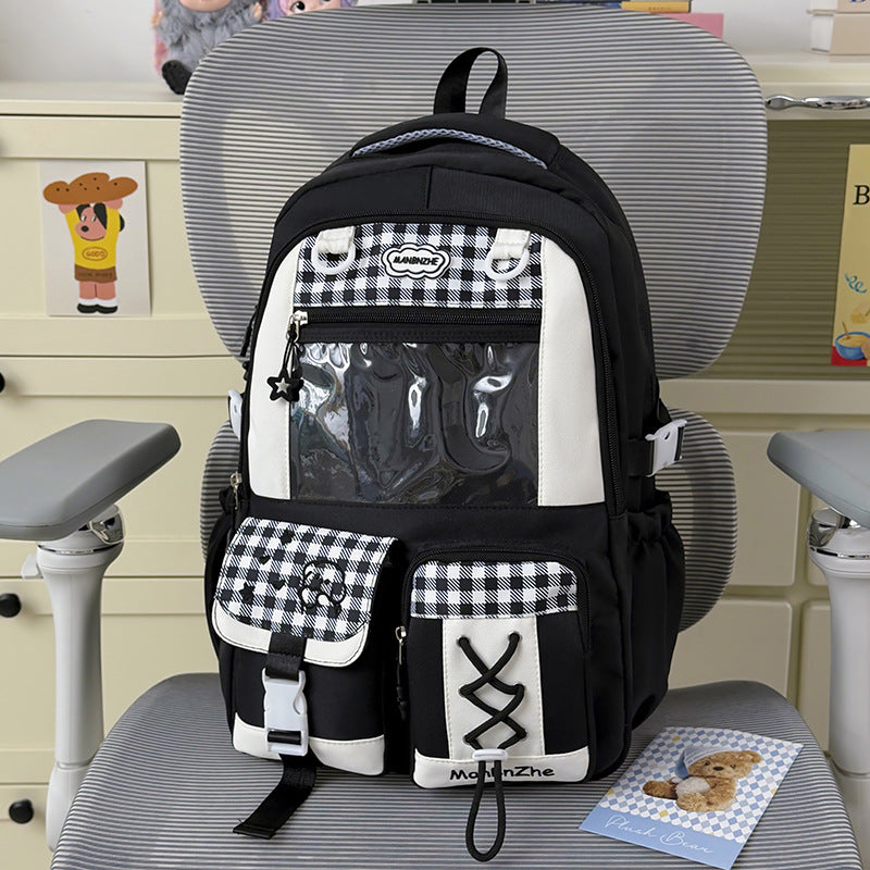 Cute Animal Print School Backpack Kalsten