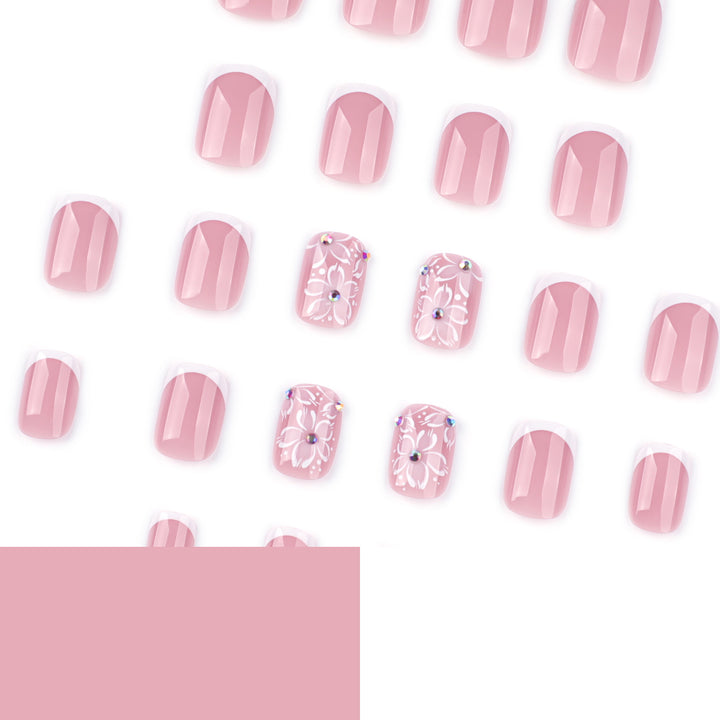 Artful Nail Art with Flower Design Kalsten