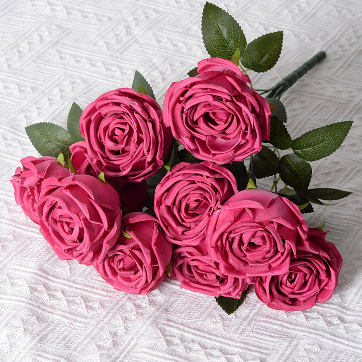 Silk Floral Rose Bouquet