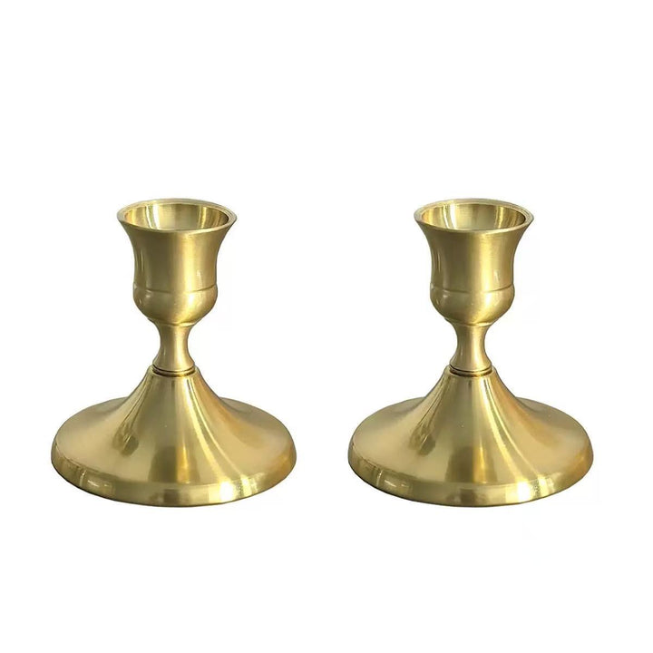 Sculpted Evergreen Tree Taper Candle Set Decorative Holiday Table Candles