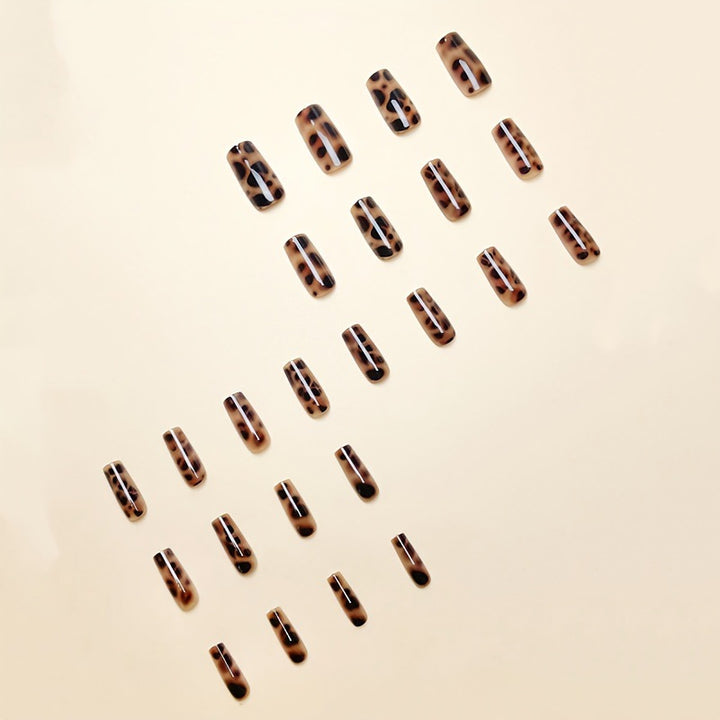 Animal Print Press-On Nails Kalsten