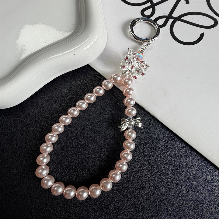 Elegant Pearl Keychain Holder Kalsten