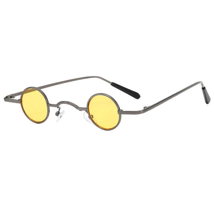 Women's fashionable round glasses with intricate metal frame Kalsten
