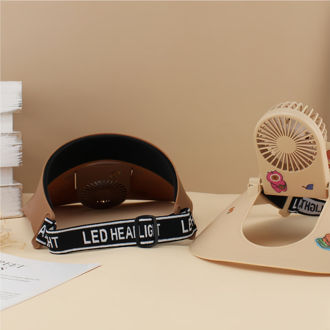Women's Portable Neck Fan with Ergonomic Design Kalsten