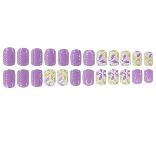Floral Artistry Gel Nail Enhancements Kalsten
