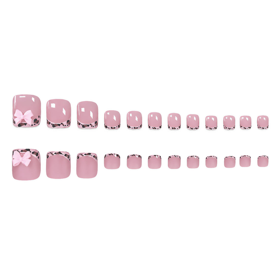 Floral-Themed Pedicure Nail Art Enhancements Kalsten