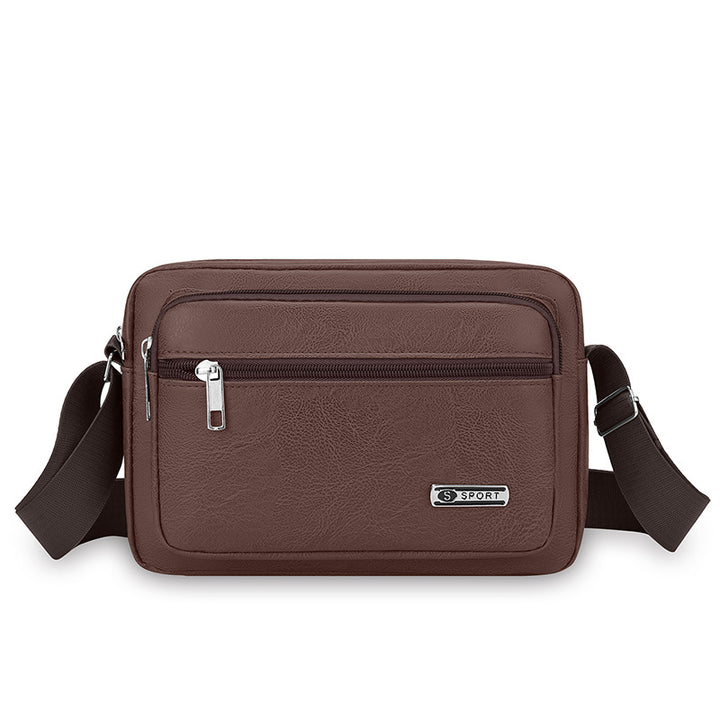 Premium Leather Messenger Bag Kalsten