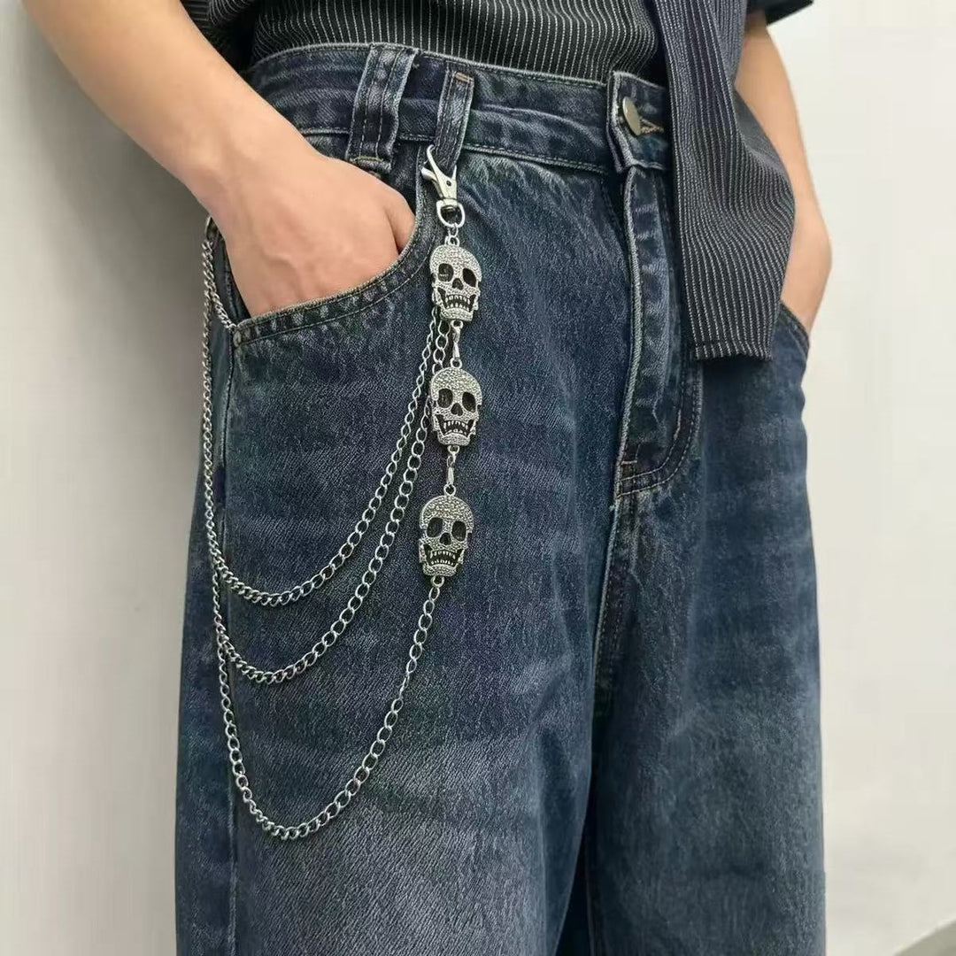 Fashionable chain belt with cross pendant Kalsten