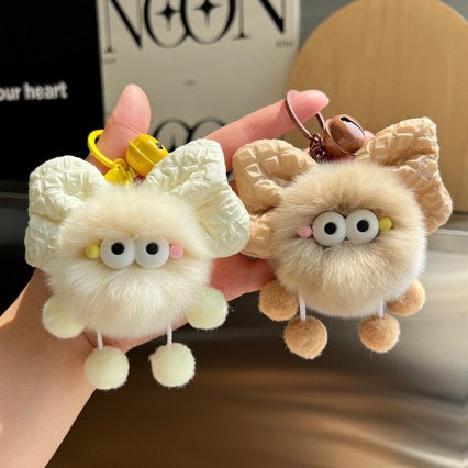 Cute Plush Butterfly Keychain Kalsten