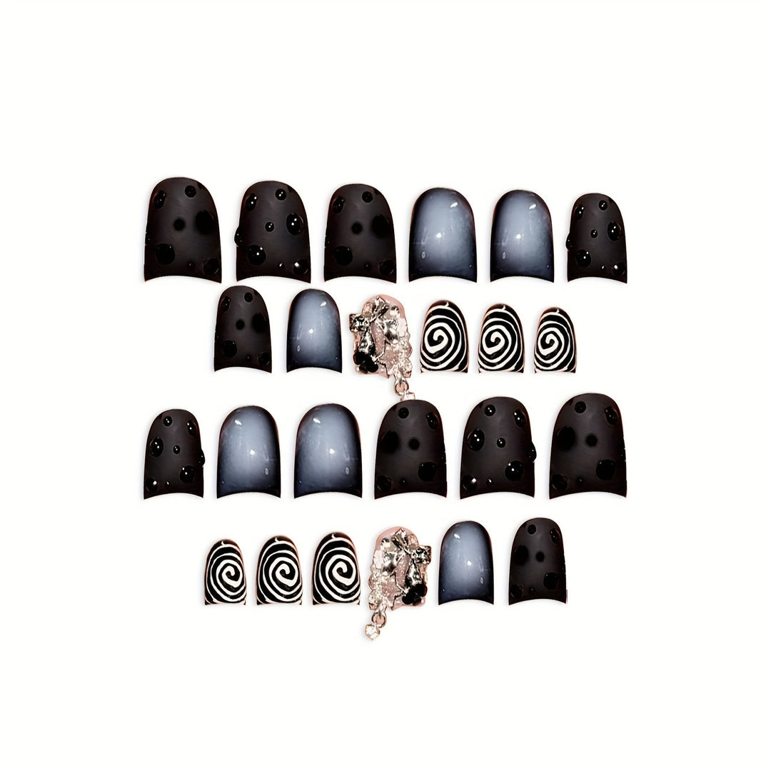 Stylish Press-On Nail Art Set Kalsten