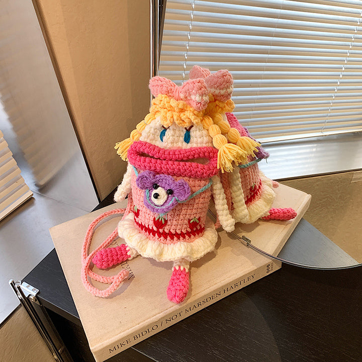 Creative Crochet Doll Backpack