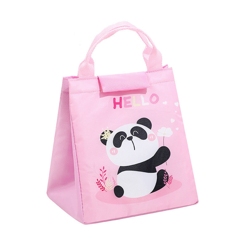 Insulated Floral Print Lunch Bag