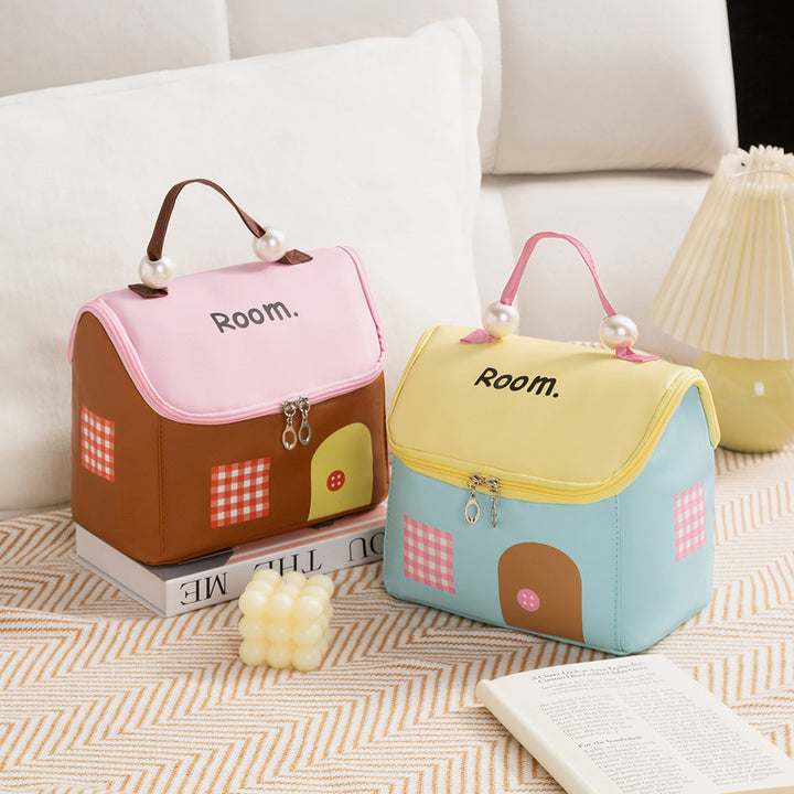 Kids Playful House-Shaped Lunch Tote Kalsten