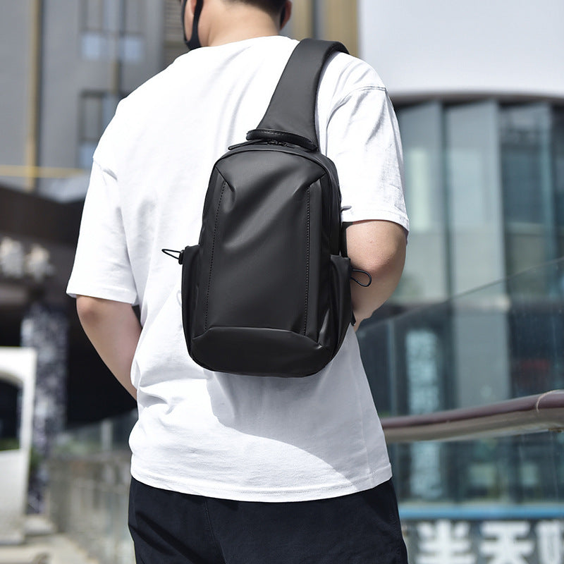 Sleek Water-Resistant Sling Backpack Kalsten