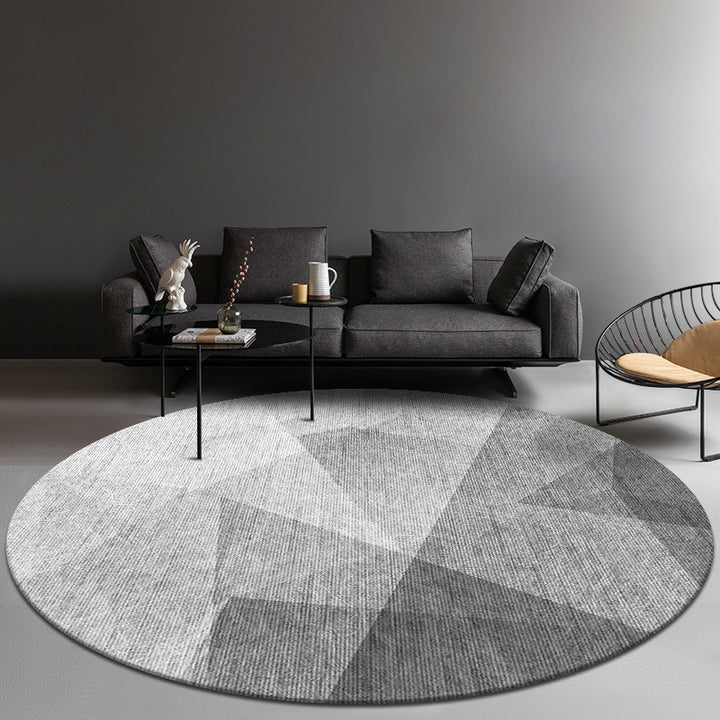 Luxurious Modern Round Area Rug