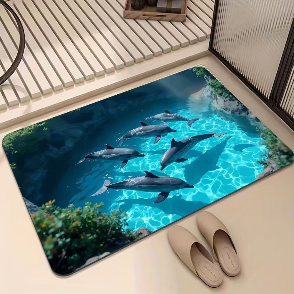 Abstract Floor Mat