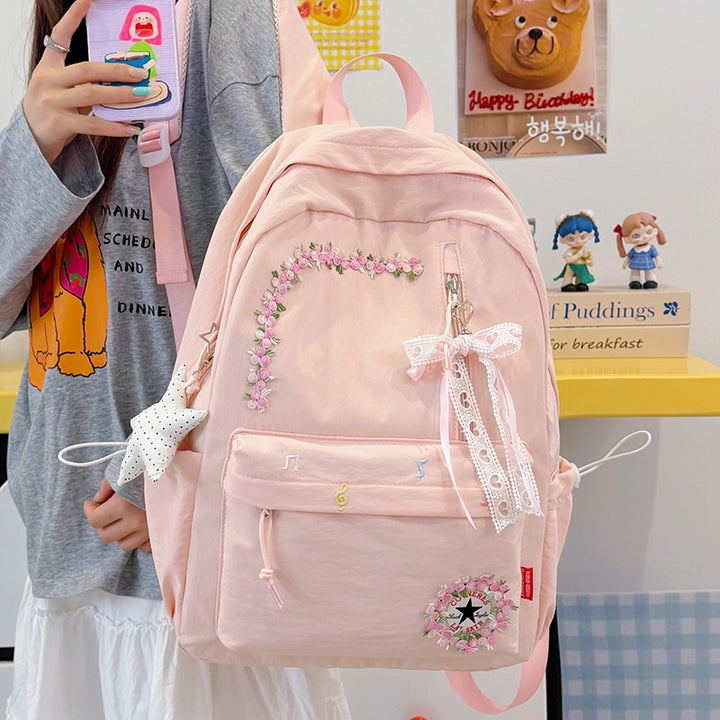 Floral Embroidered Backpack Kalsten 1791205140