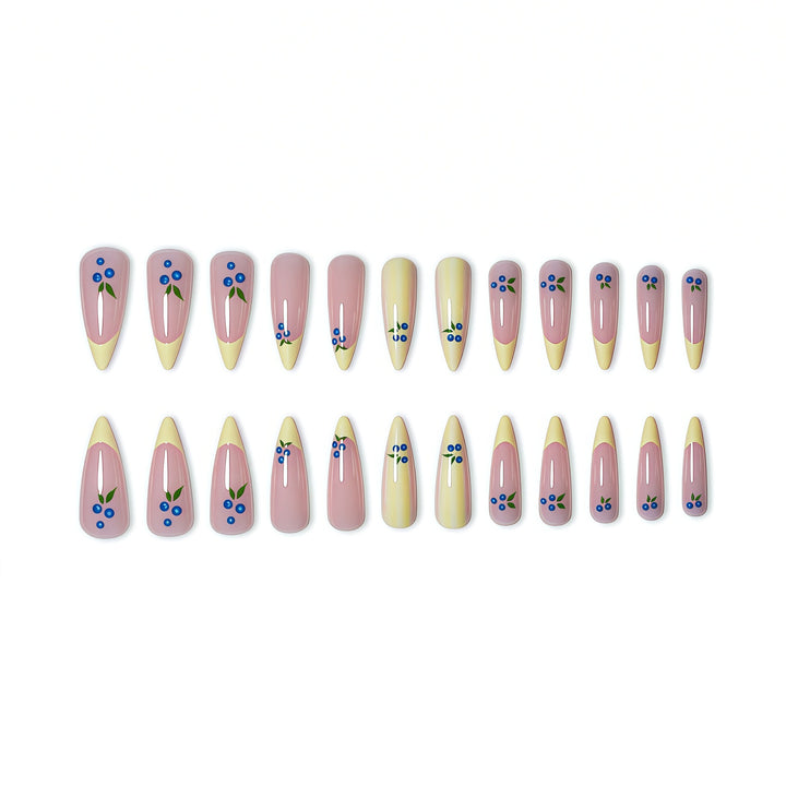 Elegant Artistic Stiletto Nail Art Extensions Kalsten