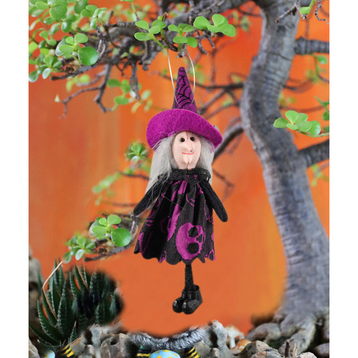 Decorative Halloween Cat with Witch Hat