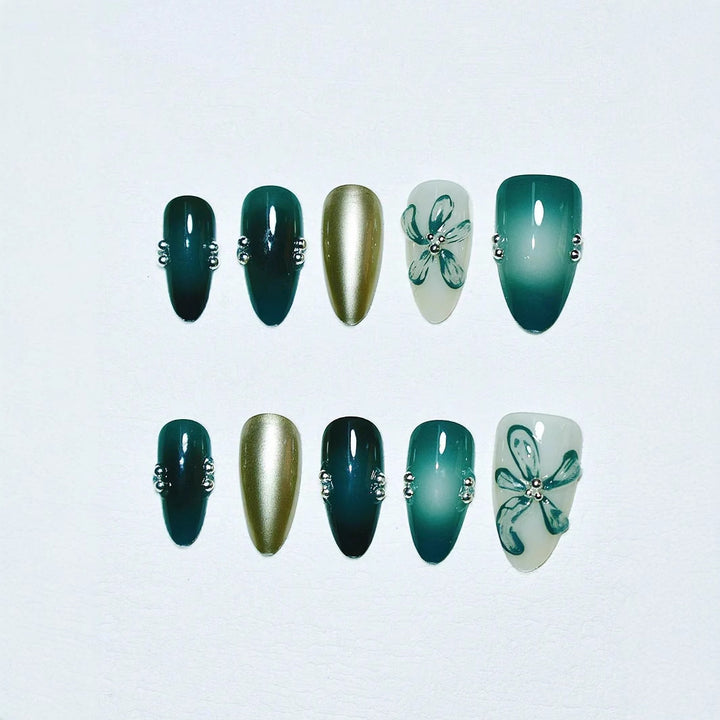 Artistic Press-On Nail Art Set Kalsten