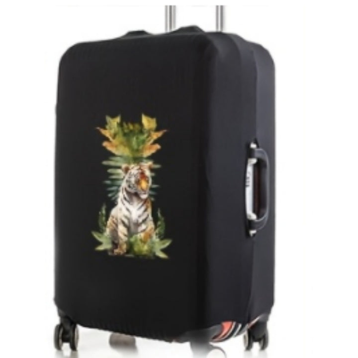 Unisex hard shell suitcase with unique tiger design Kalsten