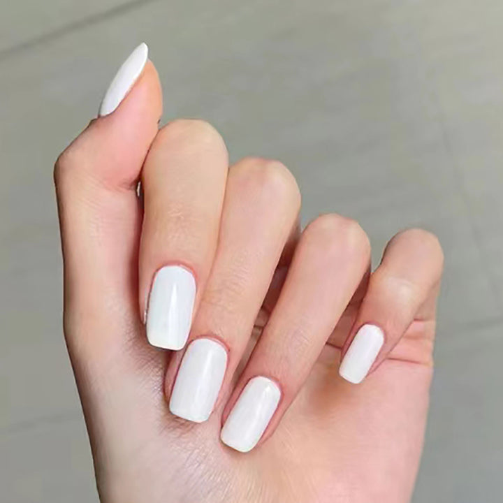 Glossy Elegant Square Press-On Nails