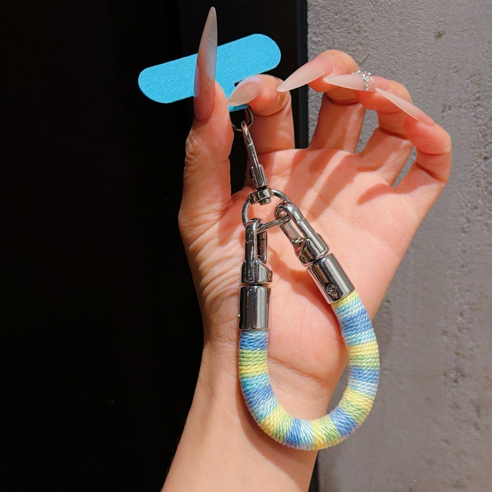 Colorful Textured Keychain Holder Kalsten