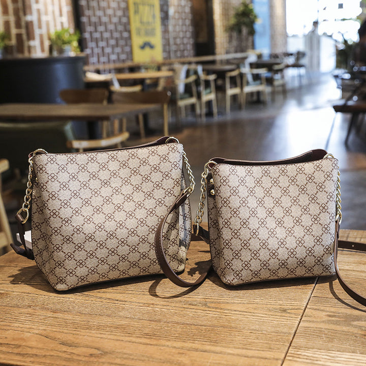 Elegant Patterned Crossbody Bag