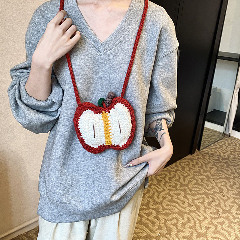 Cute Crocheted Fruit Pouch