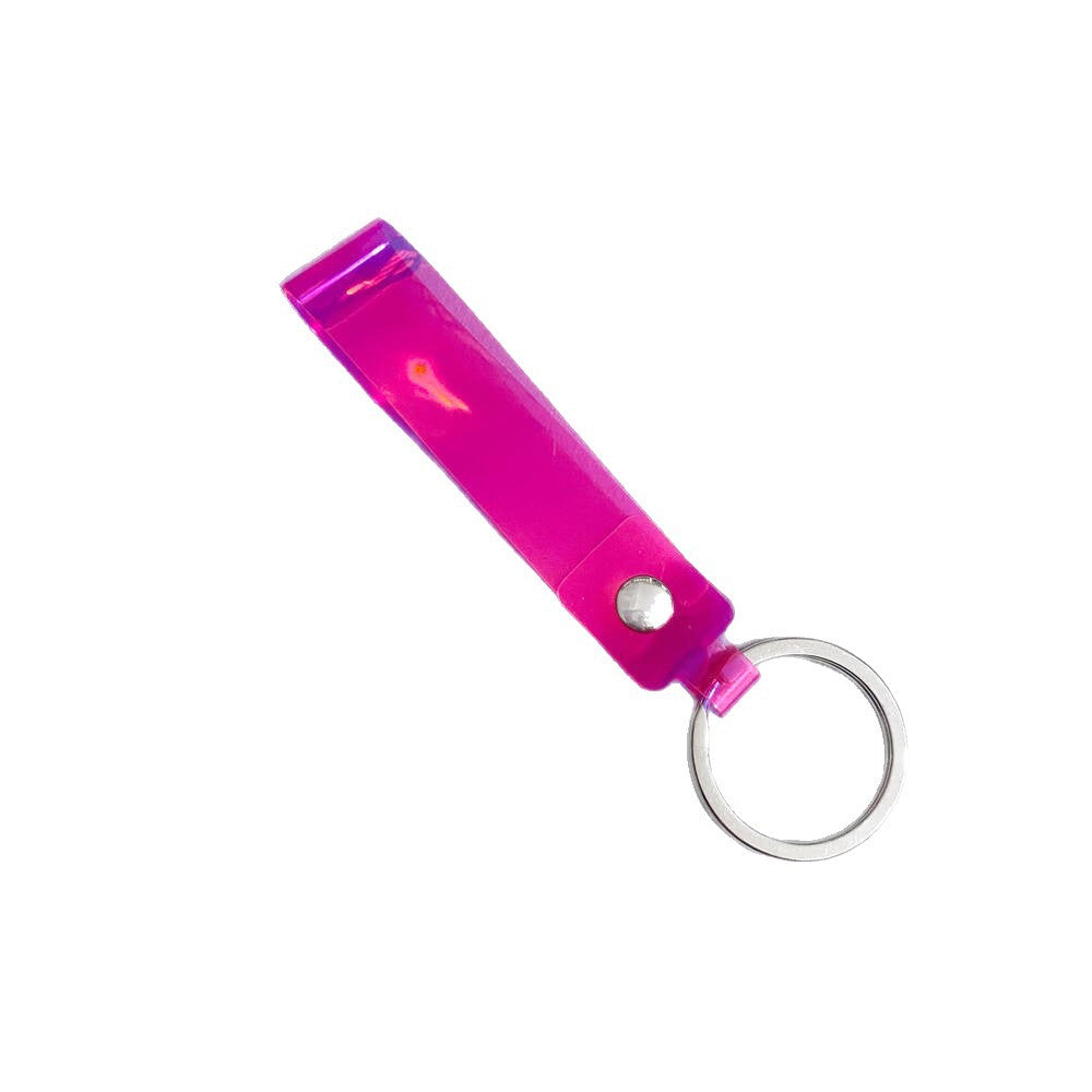 Colorful Iridescent Acrylic Keychain kalsten