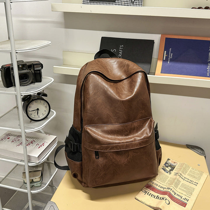 Stylish Faux Leather Backpack Kalsten
