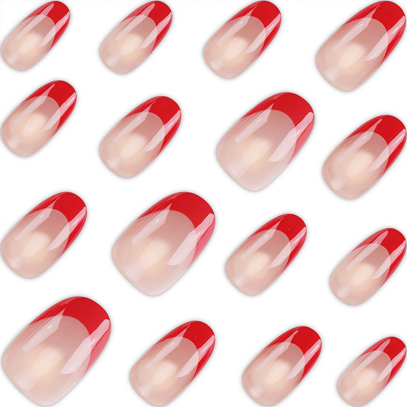 Premium French Tip Press-On Nail Set Kalsten
