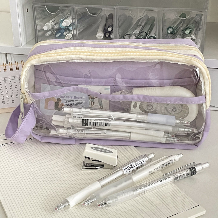 Transparent Pencil Case