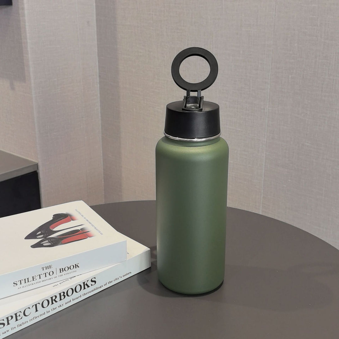 Unisex Sporty Stainless Steel Water Bottle Kalsten