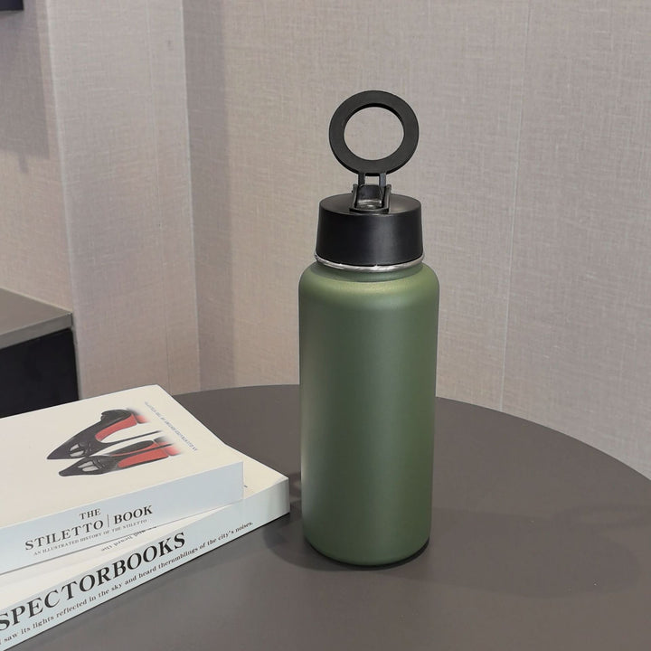 Unisex Sporty Stainless Steel Water Bottle Kalsten