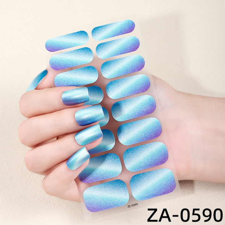 Gradient Gel Nail Wraps