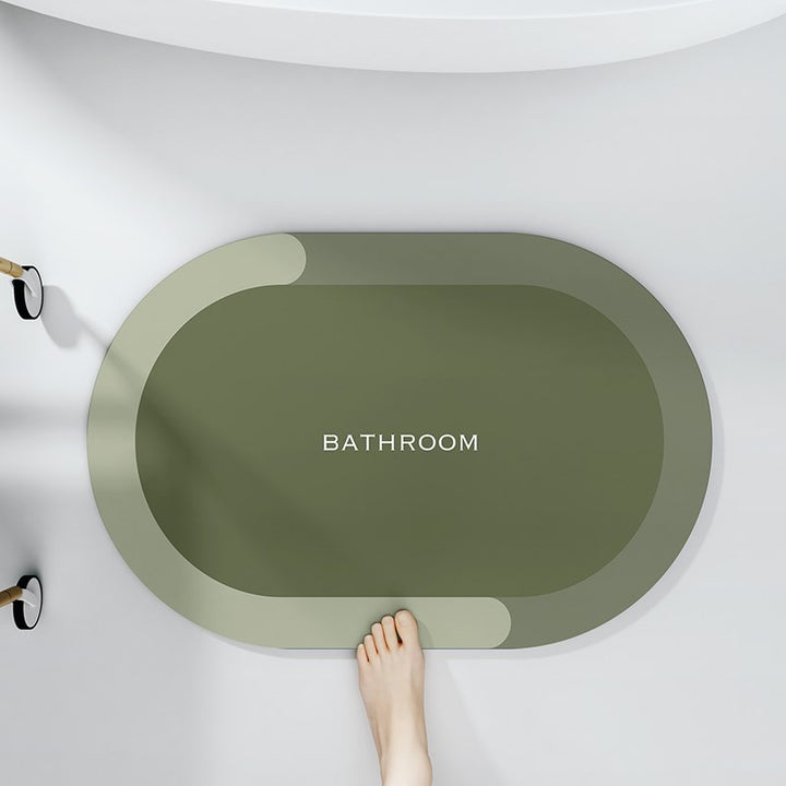 Contemporary Abstract Bathroom Mat Kalsten