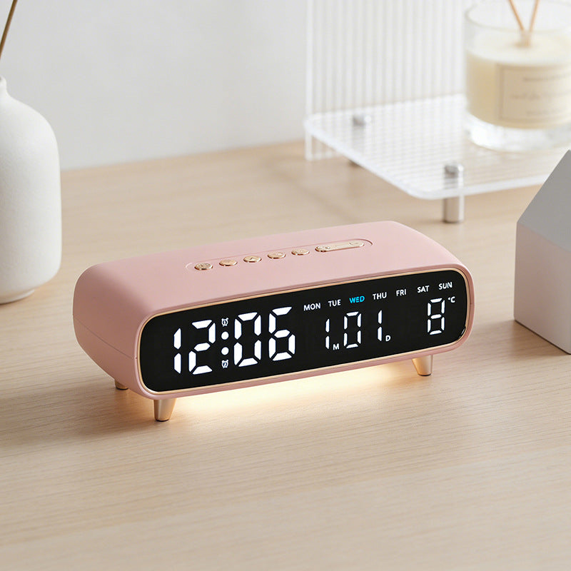 Digital alarm clock with multifunctional temperature and date display Kalsten