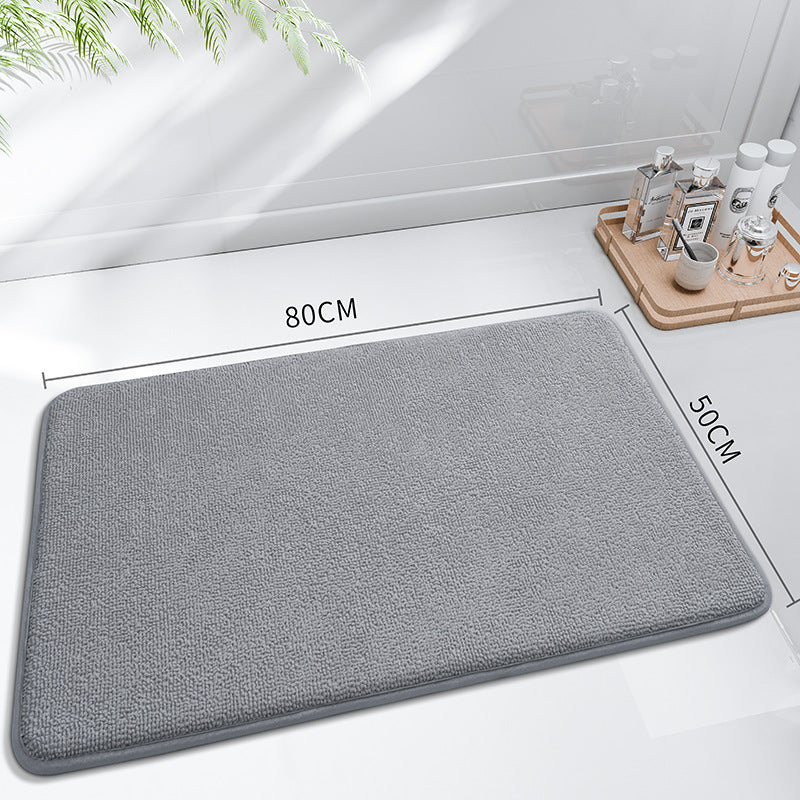Plush Microfiber Bath Rug Kalsten