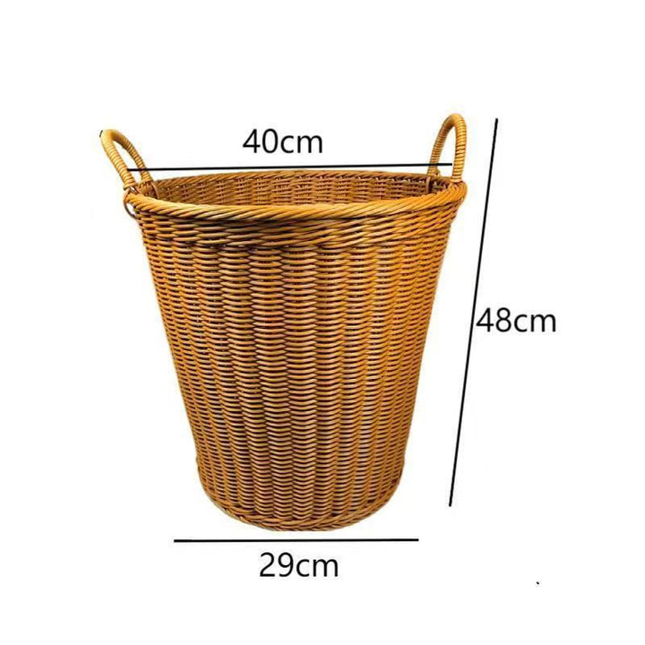 Unisex Robust Storage Basket made of woven rattan Kalsten