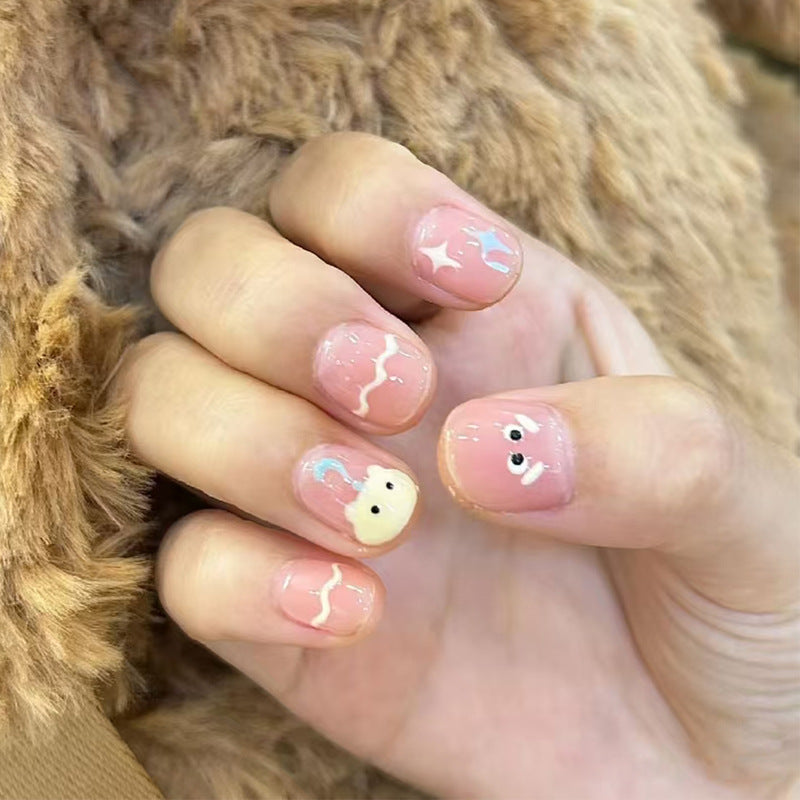 Whimsical Character-Themed Press-On Nails Kalsten