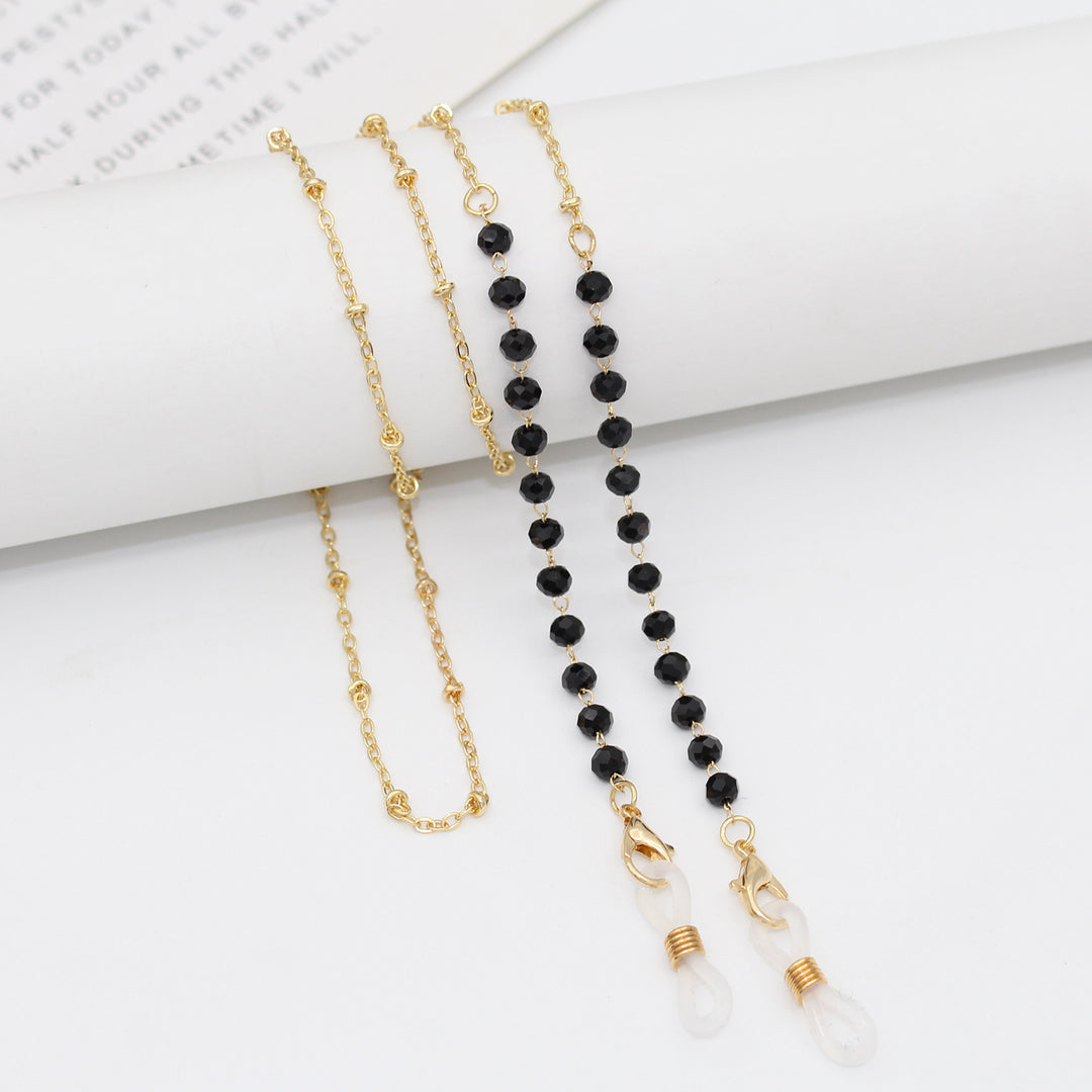 Floral Decorated Eyewear Chain Kalsten