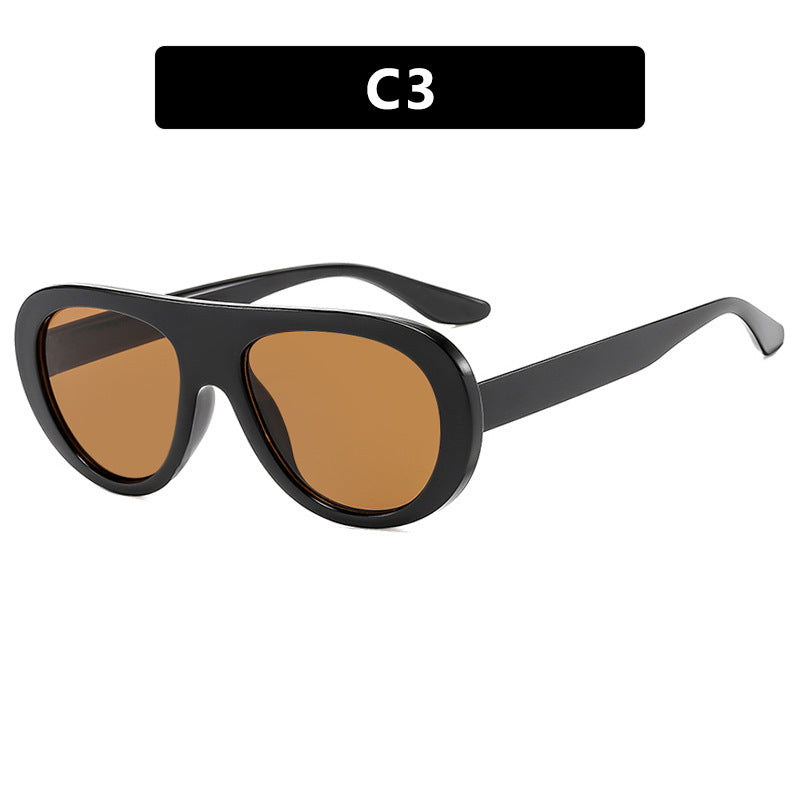Women's fashionable oversized sunglasses with protective UV filter Kalsten