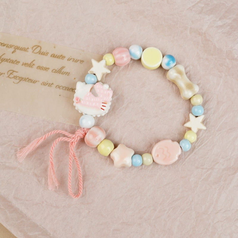 Heart-Shaped Beaded Bracelet Kalsten