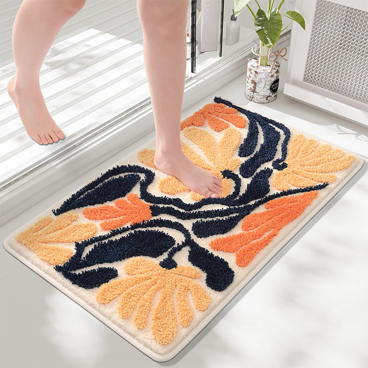 Bathroom Plush Mat Kalsten
