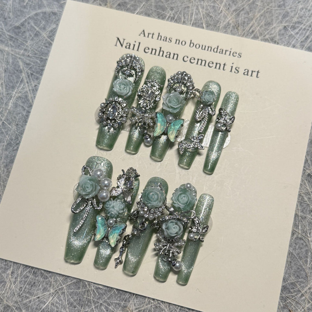 Premium 3D Decorative Nail Art Tips