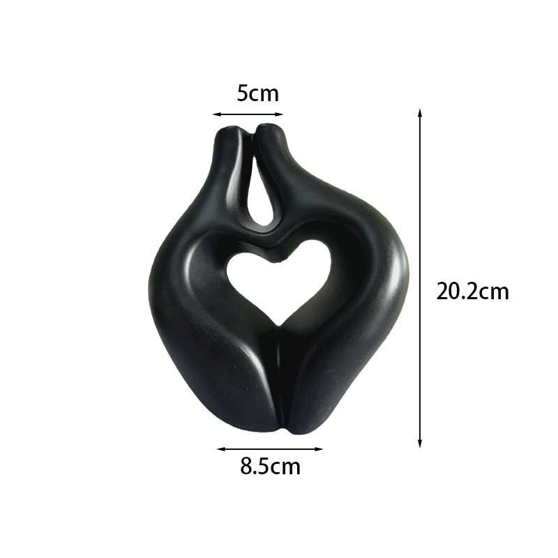 Heart-Shaped Decorative Sculpture Kalsten