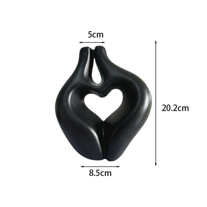 Heart-Shaped Decorative Sculpture Kalsten