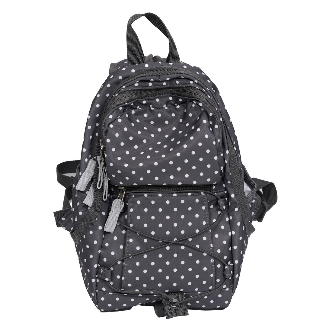 Compact Multi-Purpose Polka Dot Backpack kalsten